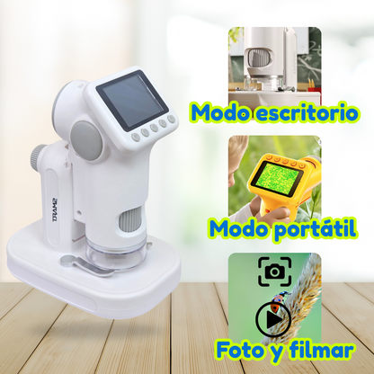 Microscopio digitale per imparare giocando