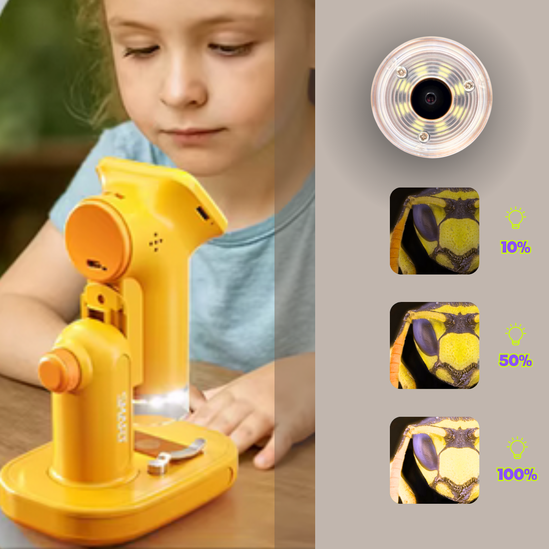 Microscopio digitale per imparare giocando