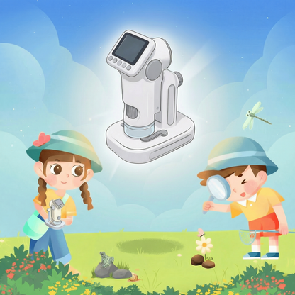 Microscopio digitale per imparare giocando